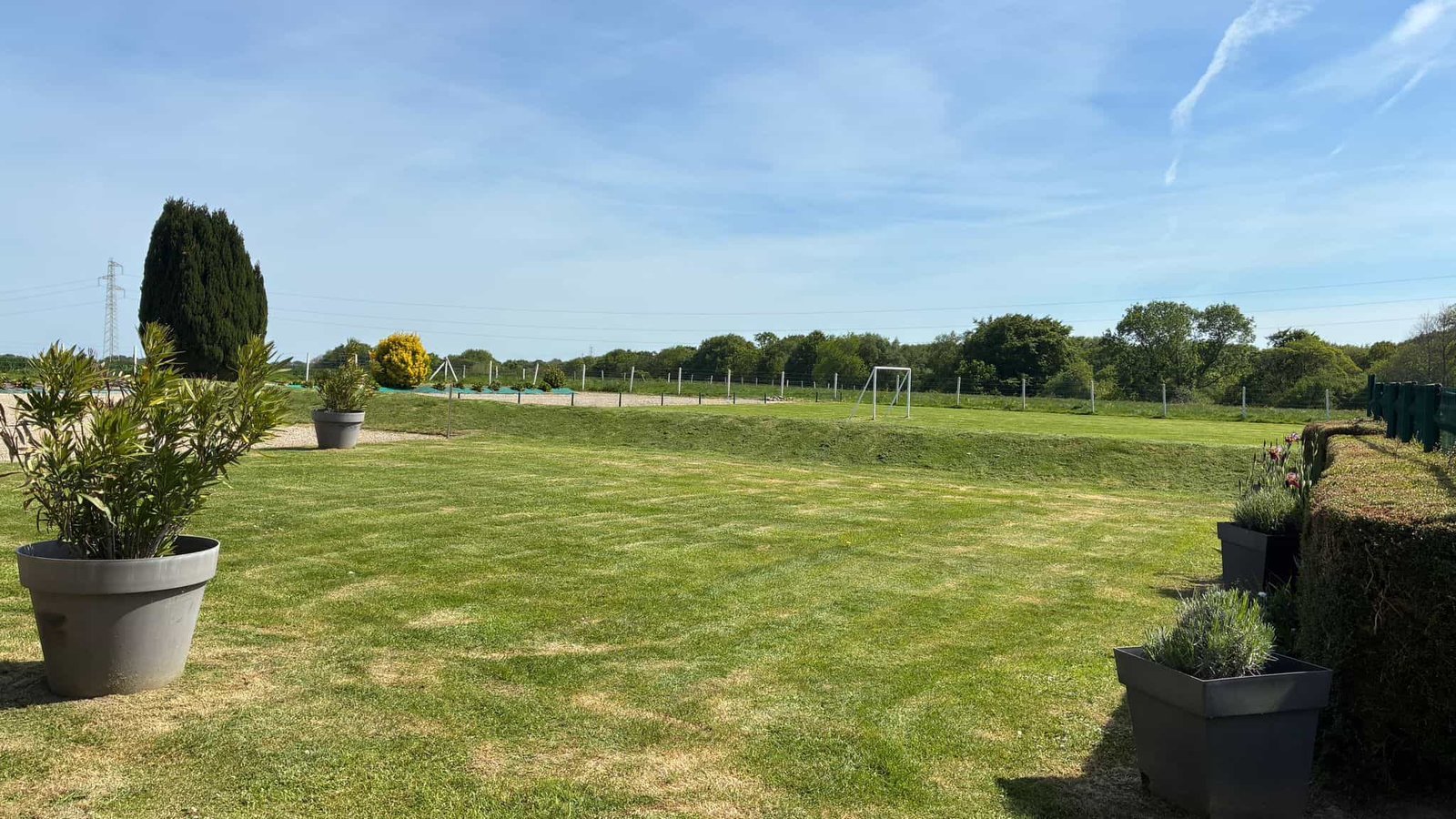 Jardin du domaine près du Havre